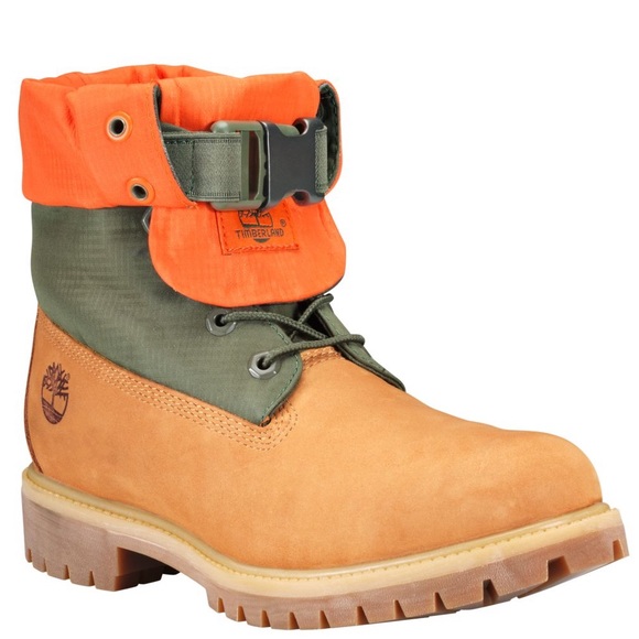 TIMBERLAND MEN'S MIXED-MEDIA GAITER BOOTS - Picture 7 of 8